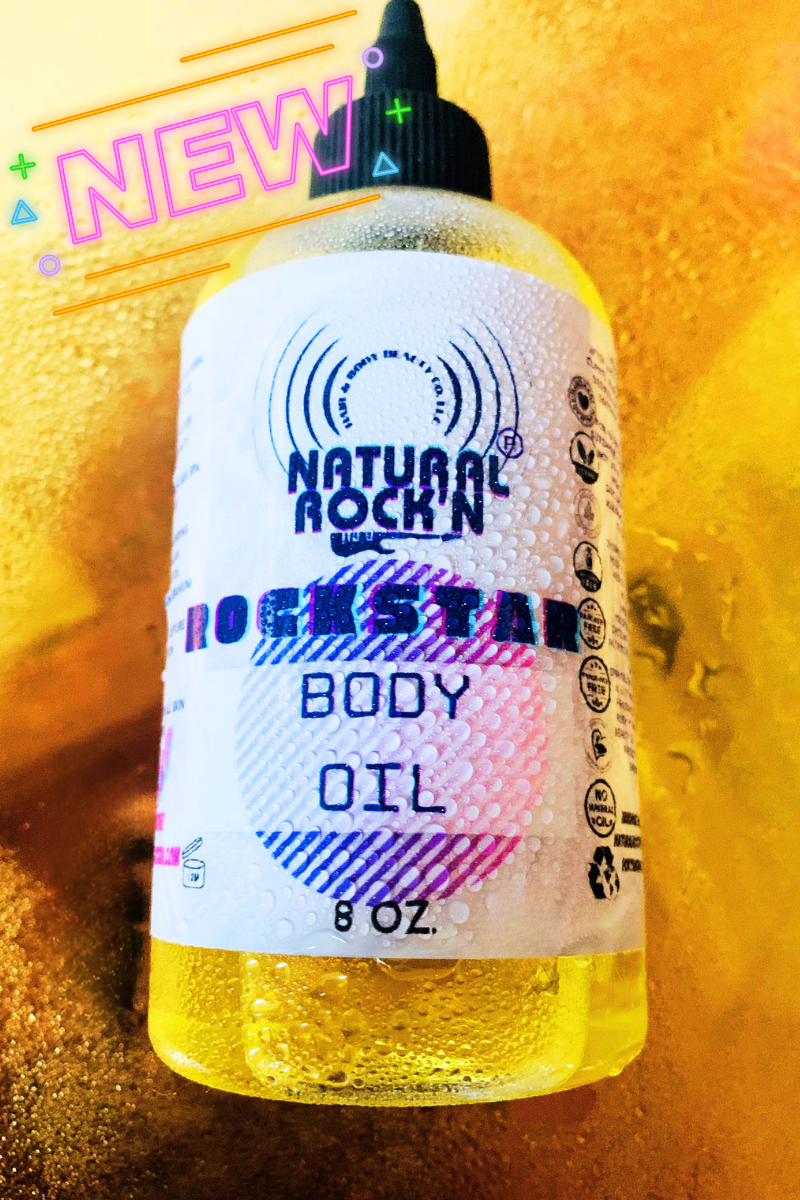 ROCKSTAR BODY OIL 8 Oz.