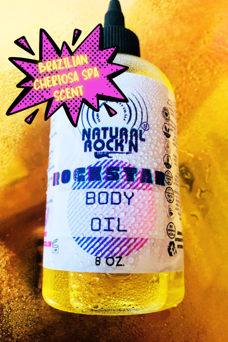 ROCKSTAR BODY OIL 8 Oz.