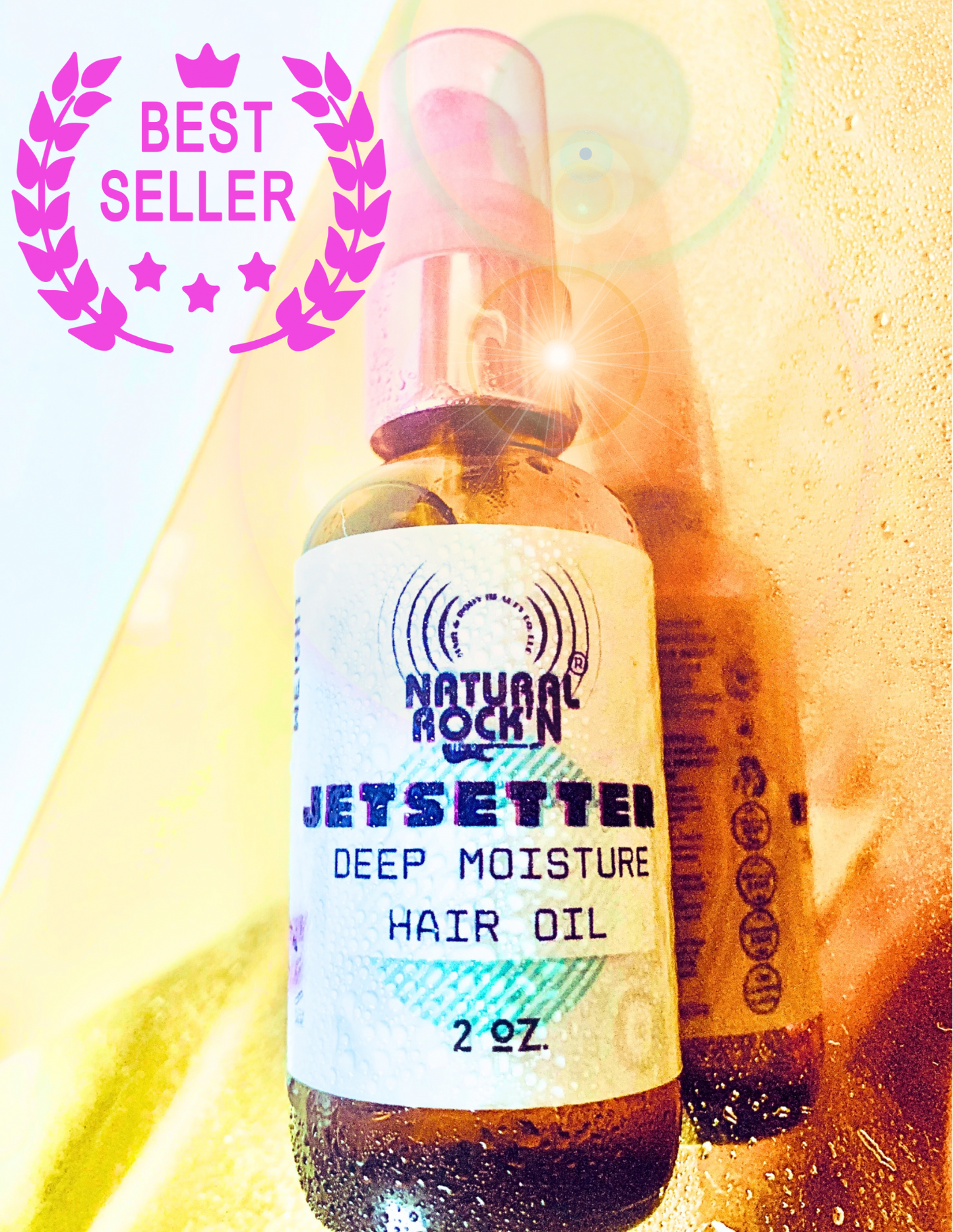JETSETTER DEEP MOISTURE HAIR & SCALP OIL WAS 2oz. Now 4 oz!