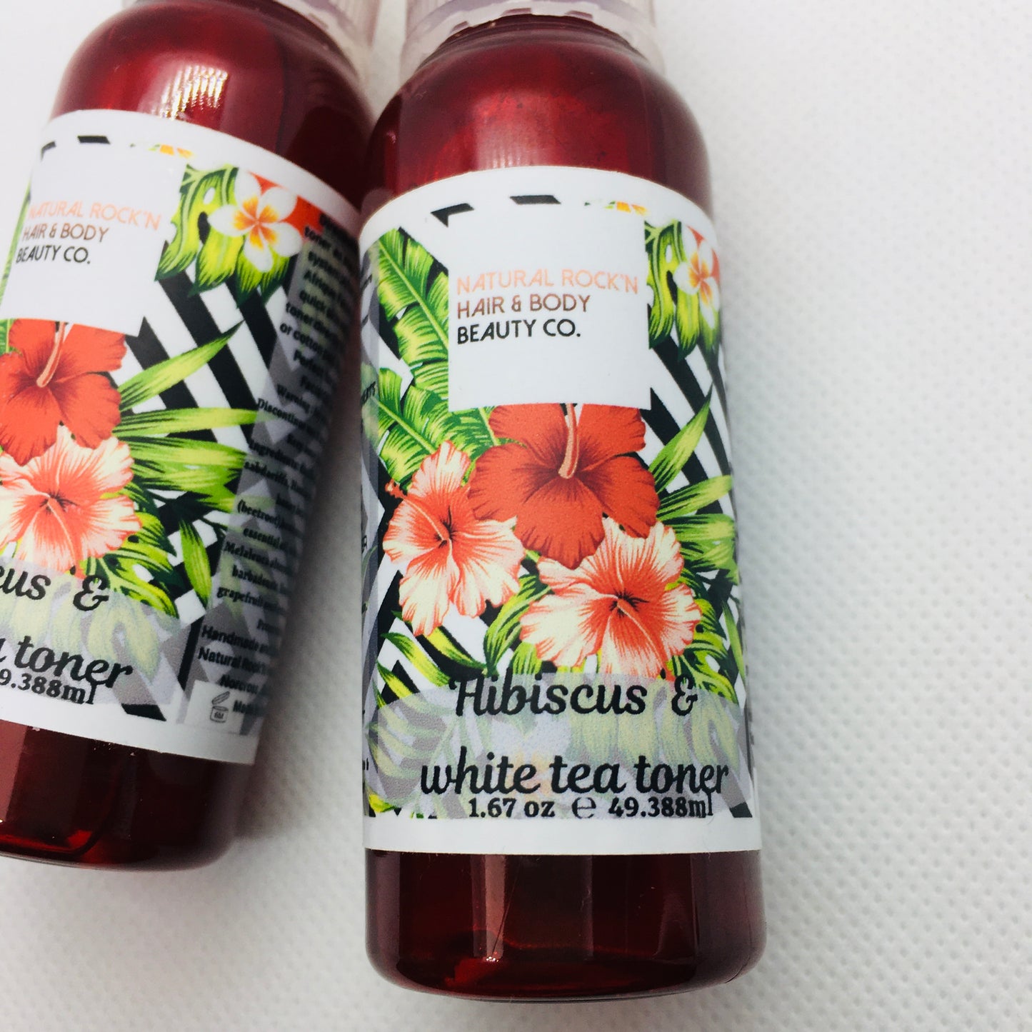 PURE HIBISCUS HERBAL SKIN TEA TONER 8 0z.