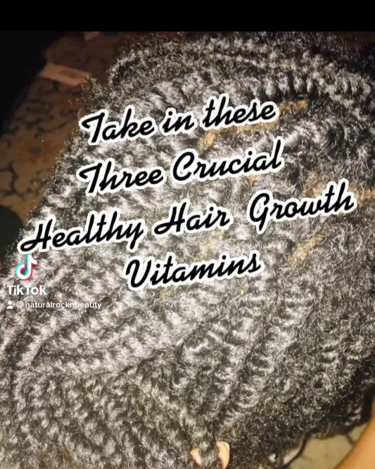 3 Crucial vitamins for hair...