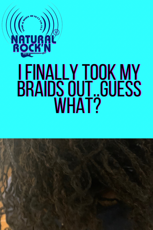 I finally took my braids out..guess what?
