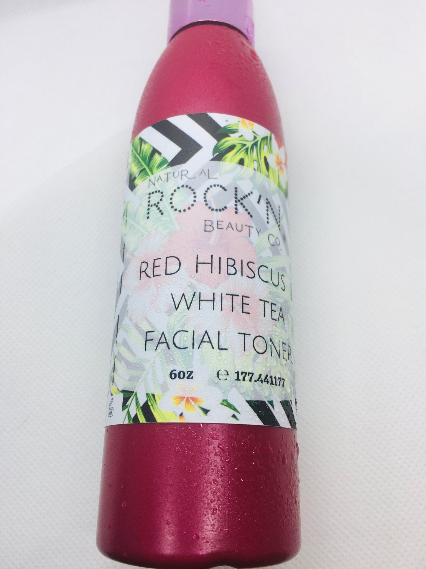 Red Hibiscus & White Tea Skin Toner 6oz.