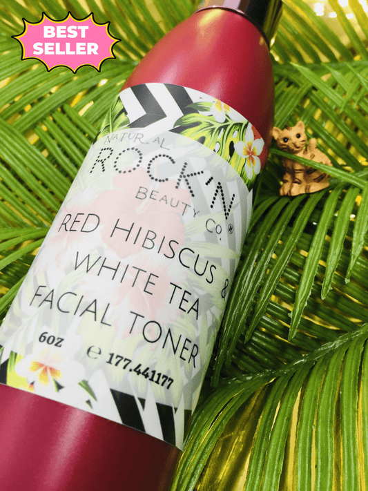 Red Hibiscus & White Tea Skin Toner 6oz.